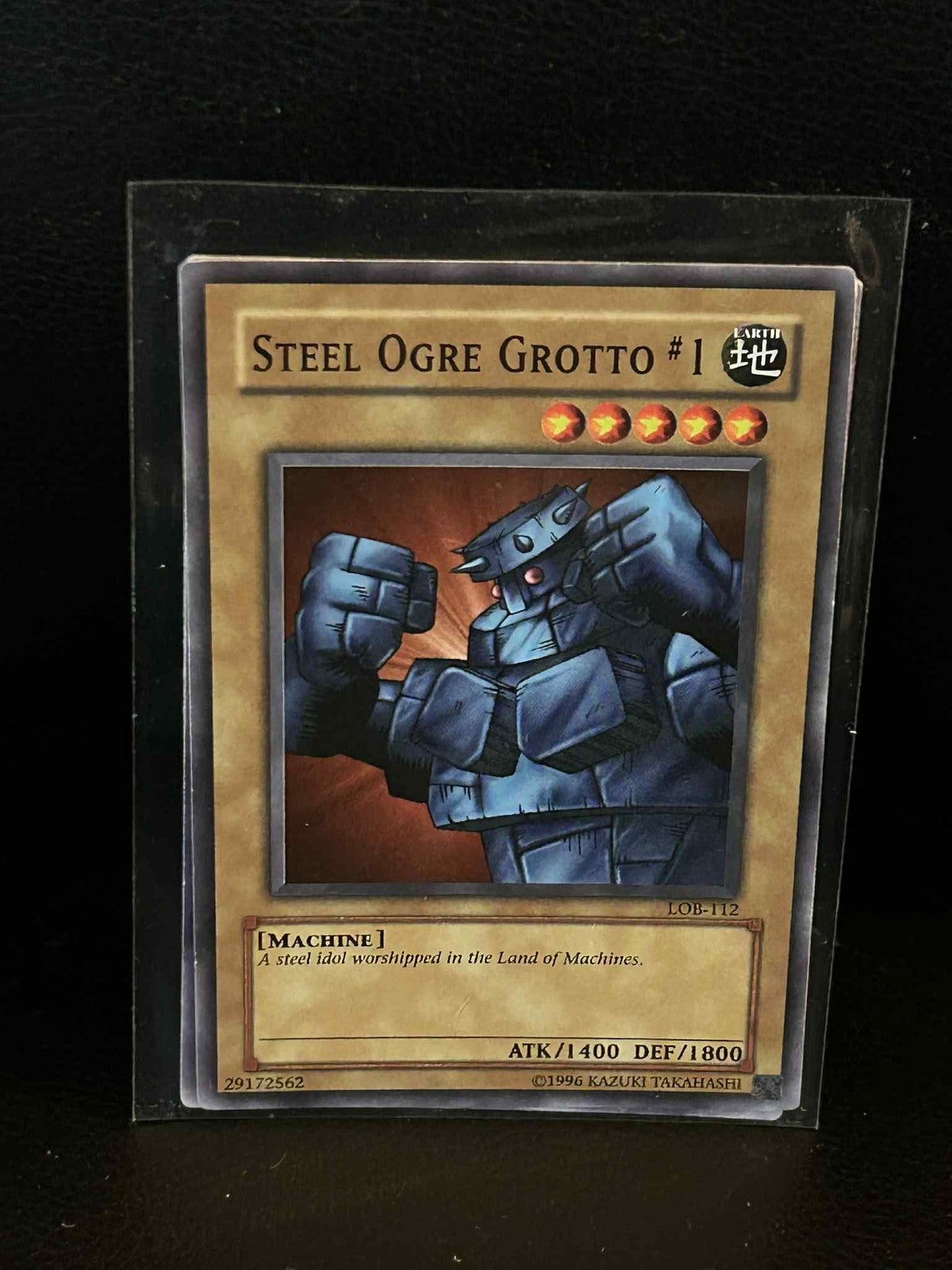 Steel Ogre Grotto #1 - LOB-112 - Common - Unlimited Edition Legend of Blue Eyes