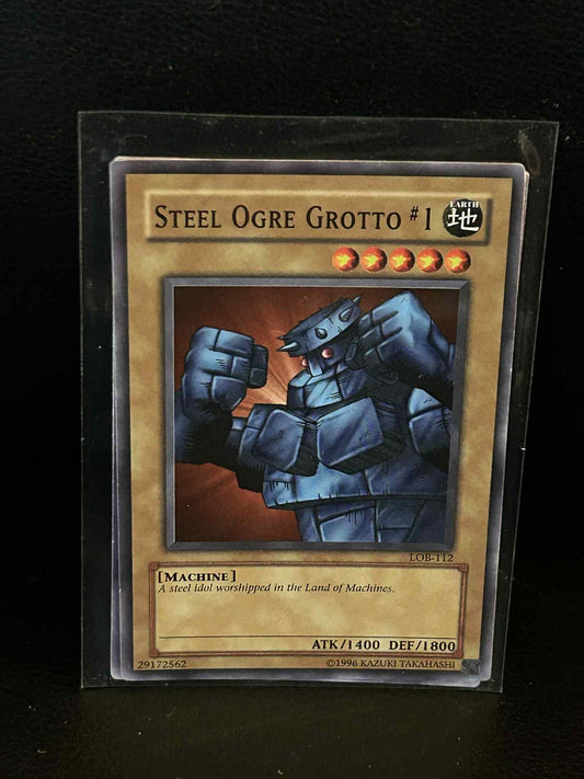 Steel Ogre Grotto #1 - LOB-112 - Common - Unlimited Edition Legend of Blue Eyes