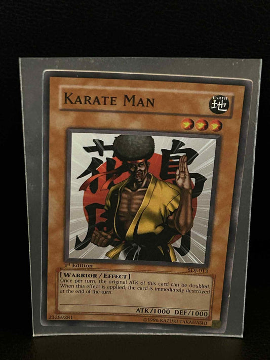 Karate Man - SDJ-013 - Common - 1st Edition Starter Deck: Joey Yu-Gi-Oh!