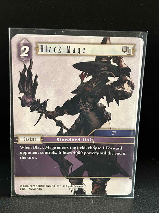 Black Mage - 2-108C Opus 2 Final Fantasy Lightly Played