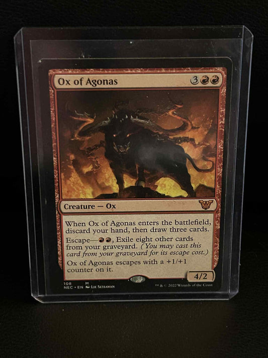 Ox of Agonas Commander: Kamigawa: Neon Dynasty Magic: The Gathering
