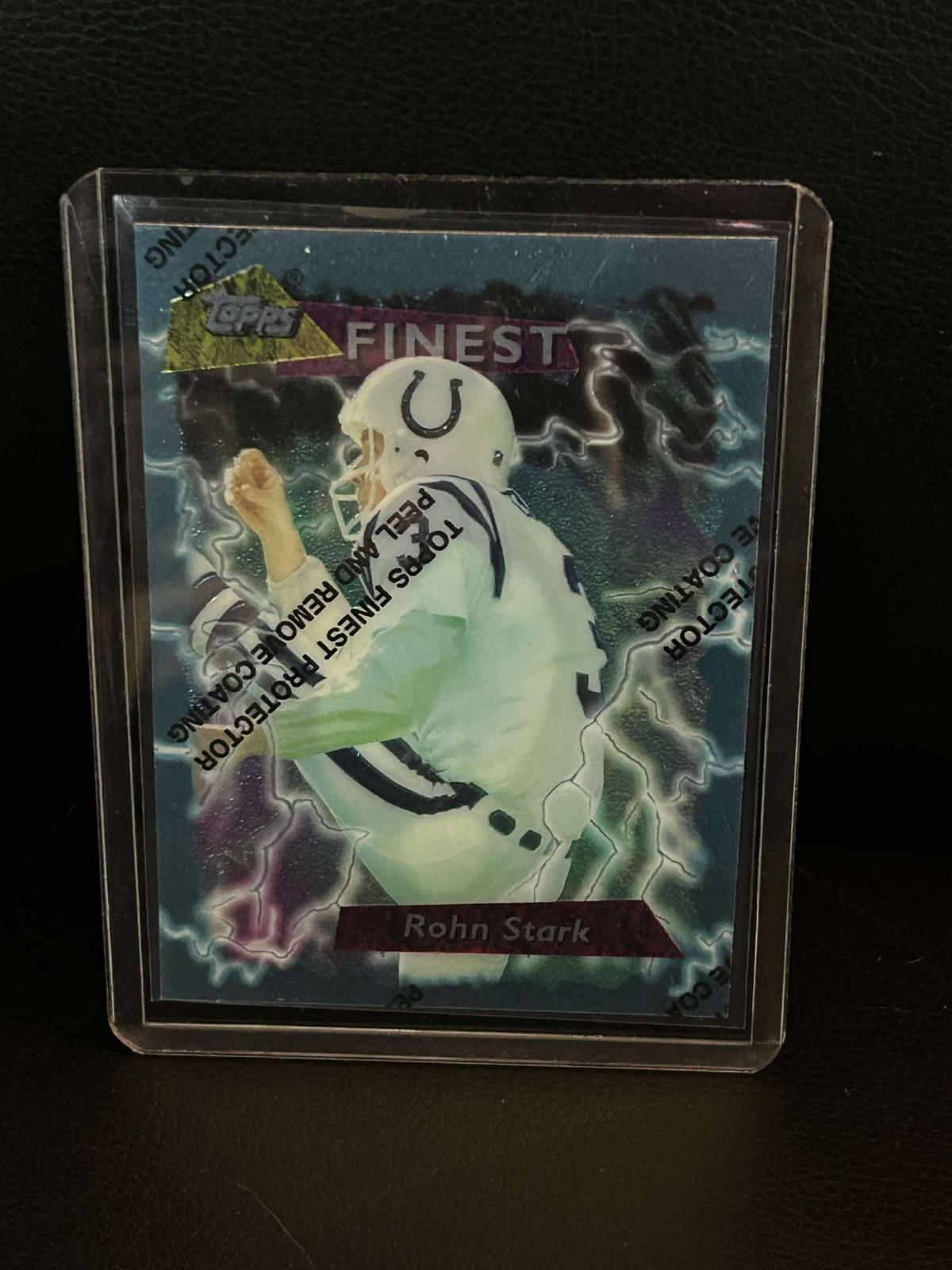 Rohn Stark [w/ Coating] #72 | 1995 Topps Finest Football