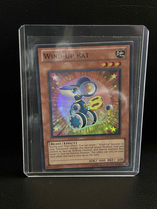 Wind-Up Rat - ORCS-EN023 - Super Rare - Unlimited Edition Order of Chaos Yu-Gi-O