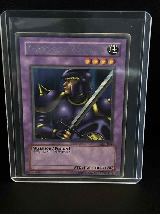 Karbonala Warrior - LOB-067 - Rare - Unlimited Edition Legend of Blue Eyes White