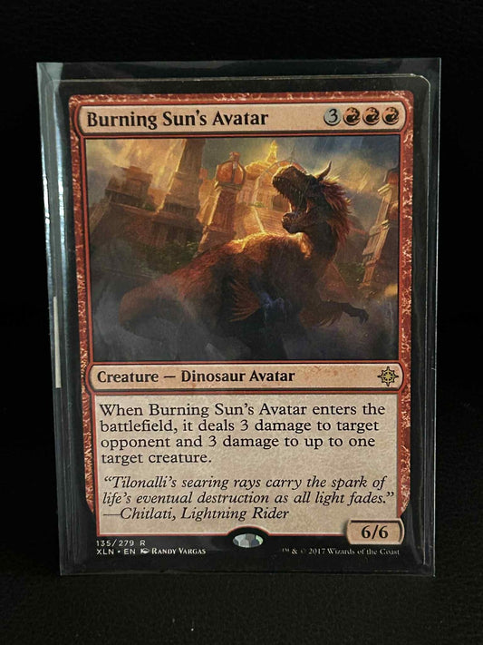 Burning Sun's Avatar Ixalan Magic: The Gathering Lightly Played, English