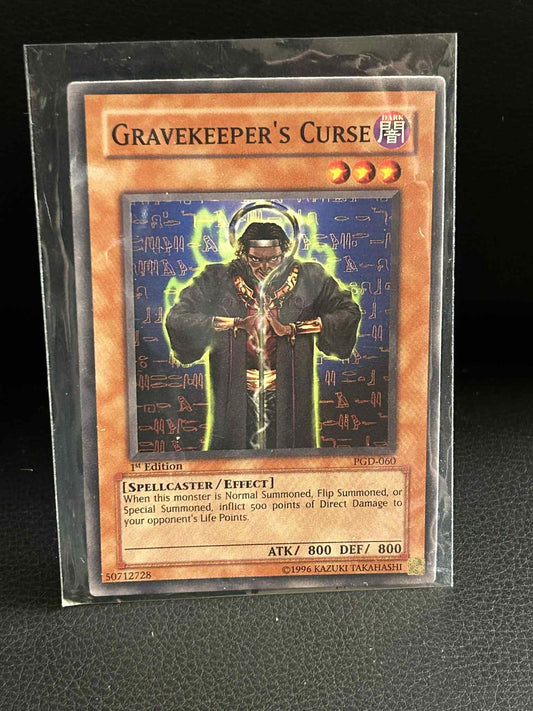 Gravekeeper's Curse - PGD-060 - Common - 1st Edition Pharaonic Guardian Yu-Gi-Oh