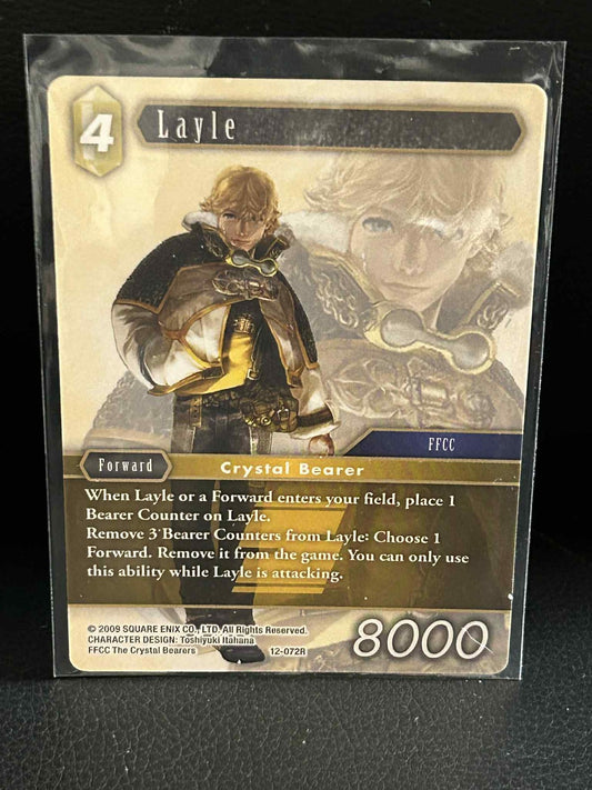 Layle - 12-072R Opus XII: Crystal Awakening Final Fantasy Lightly Played