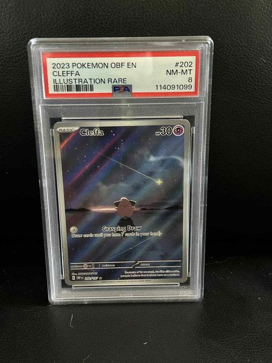 Cleffa - 202/197 - Illustration Rare Scarlet & Violet - Obsidian Flames Pokemon