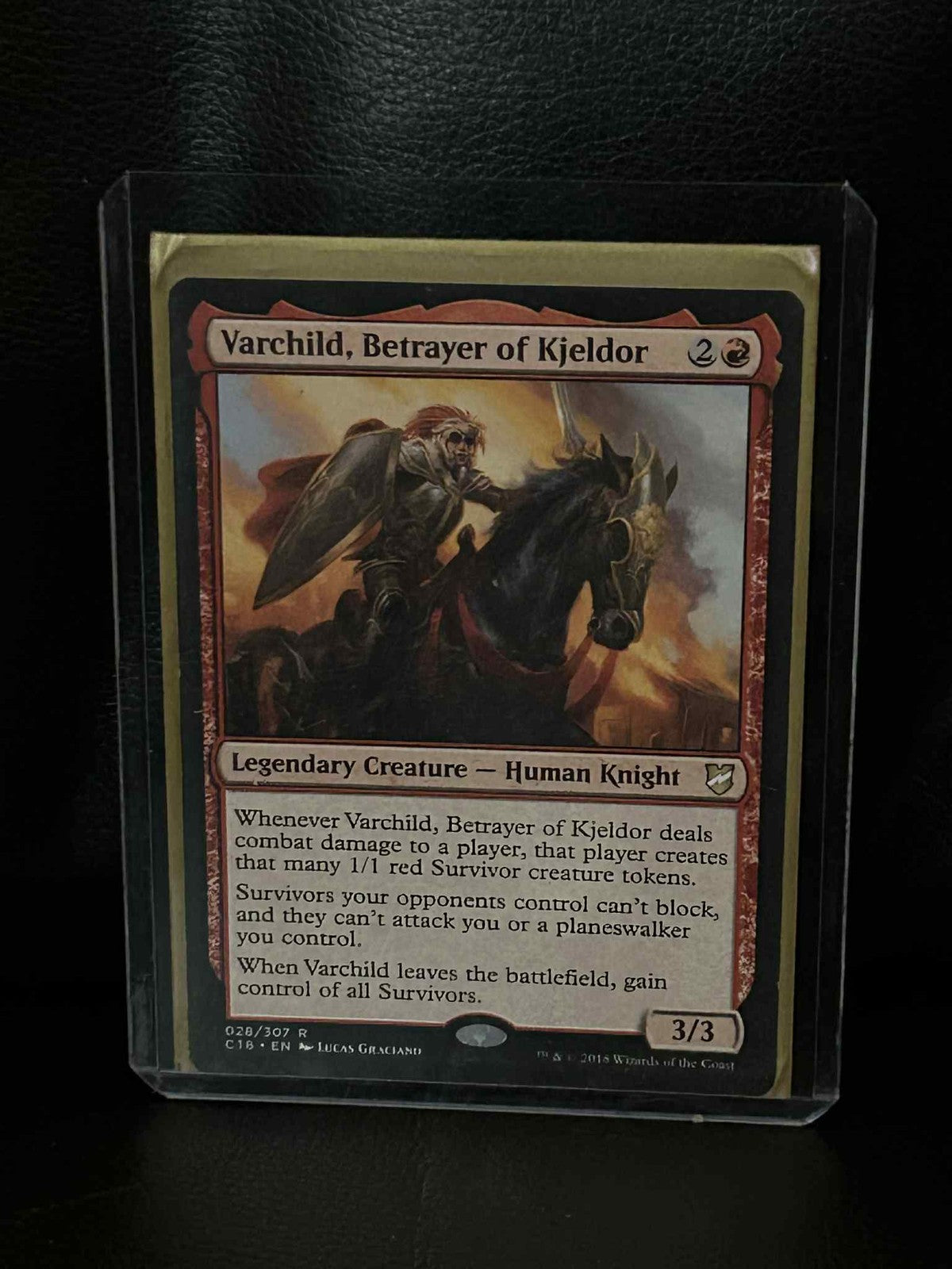 Varchild, Betrayer of Kjeldor Commander 2018 Magic: the Gathering Lightly Played