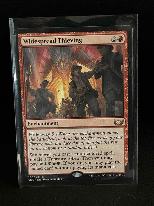 Widespread Thieving Streets of New Capenna Magic: The Gathering Lightly Played,
