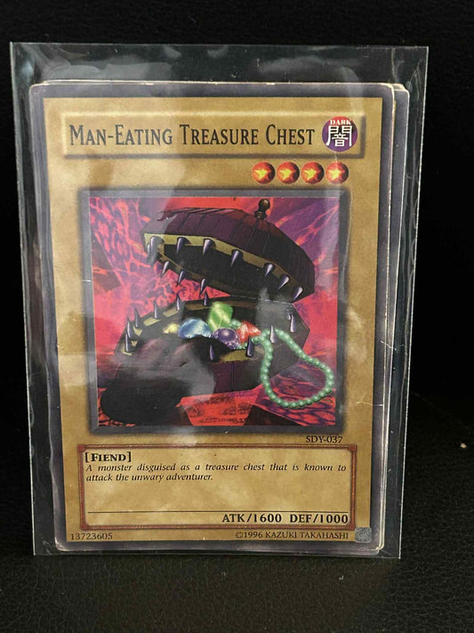 Man-Eating Treasure Chest - SDY-037 - Common - Unlimited Edition Starter Deck: Y