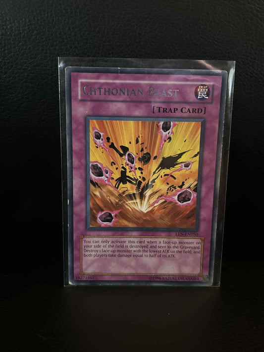 Chthonian Blast - EEN-EN050 - Rare - Unlimited Edition Elemental Energy Yu-Gi-Oh