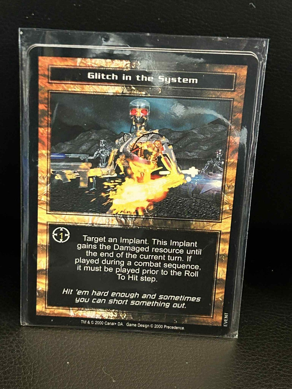 Glitch in the System Base Set Terminator Light Play