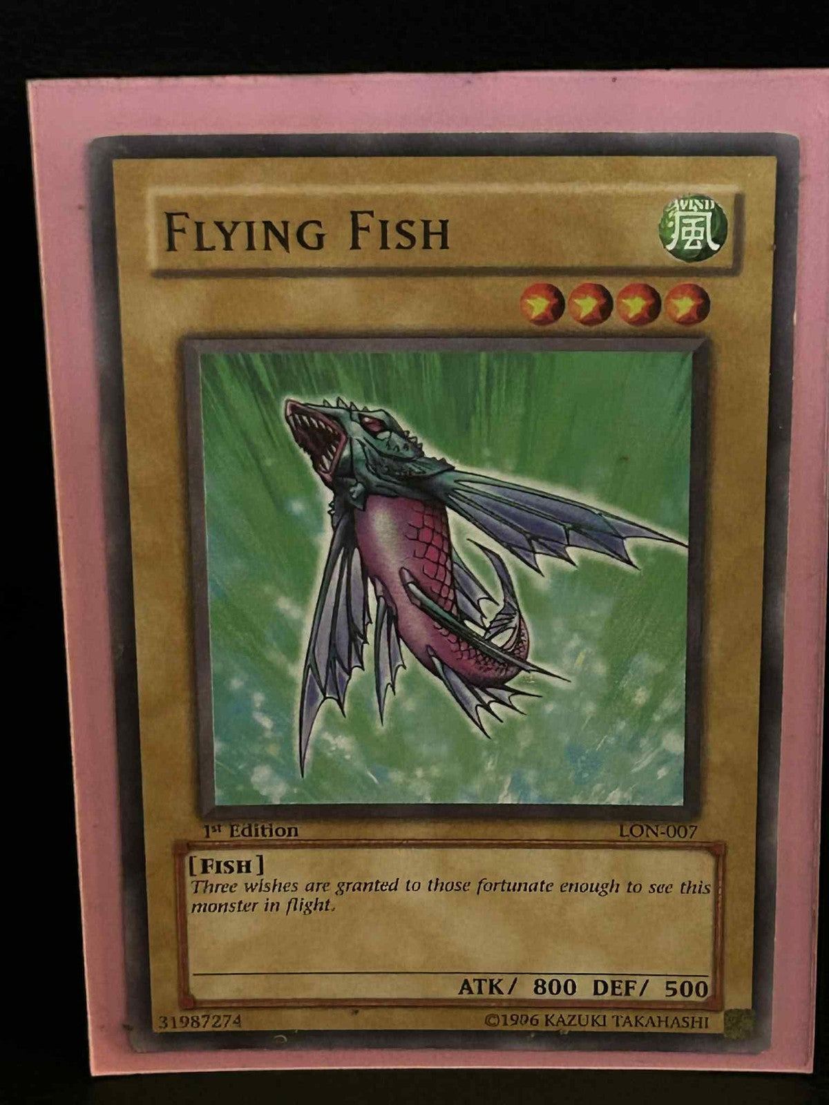 Flying Fish - LON-007 - Common - 1st Edition Labyrinth of Nightmare Yu-Gi-Oh!
