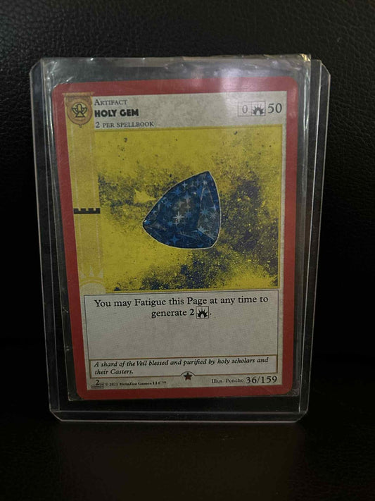 Holy Gem 36/159 - Holo - Second Edition Cryptid Nation: Second Edition MetaZoo L