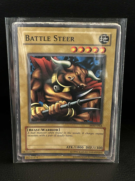 Battle Steer - MRD-064 - Common - Unlimited Edition Metal Raiders Yu-Gi-Oh!
