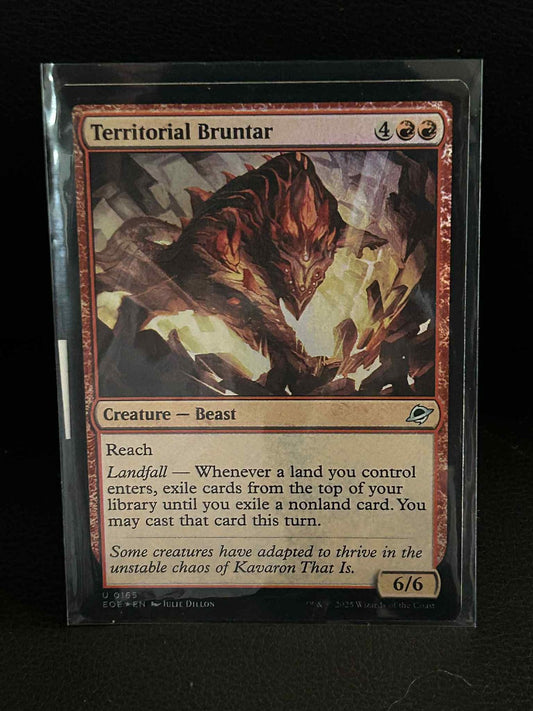 Territorial Bruntar - Foil Edge of Eternities Magic: The Gathering Near Mint, En
