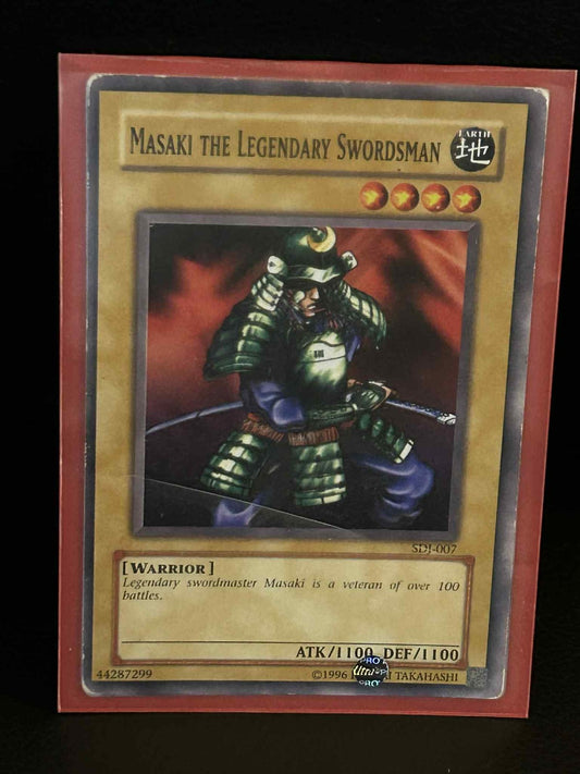 Masaki the Legendary Swordsman - SDJ-007 - Common - Unlimited Edition Starter De