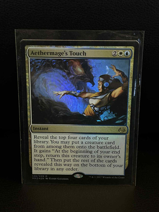 Aethermage's Touch - Foil Modern Masters 2017 Magic: The Gathering Lightly Playe