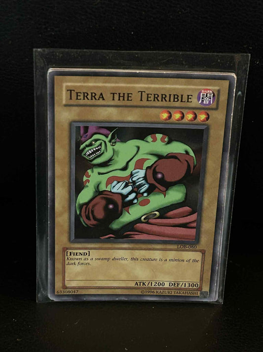 Terra the Terrible - LOB-080 - Common - Unlimited Edition Legend of Blue Eyes Wh