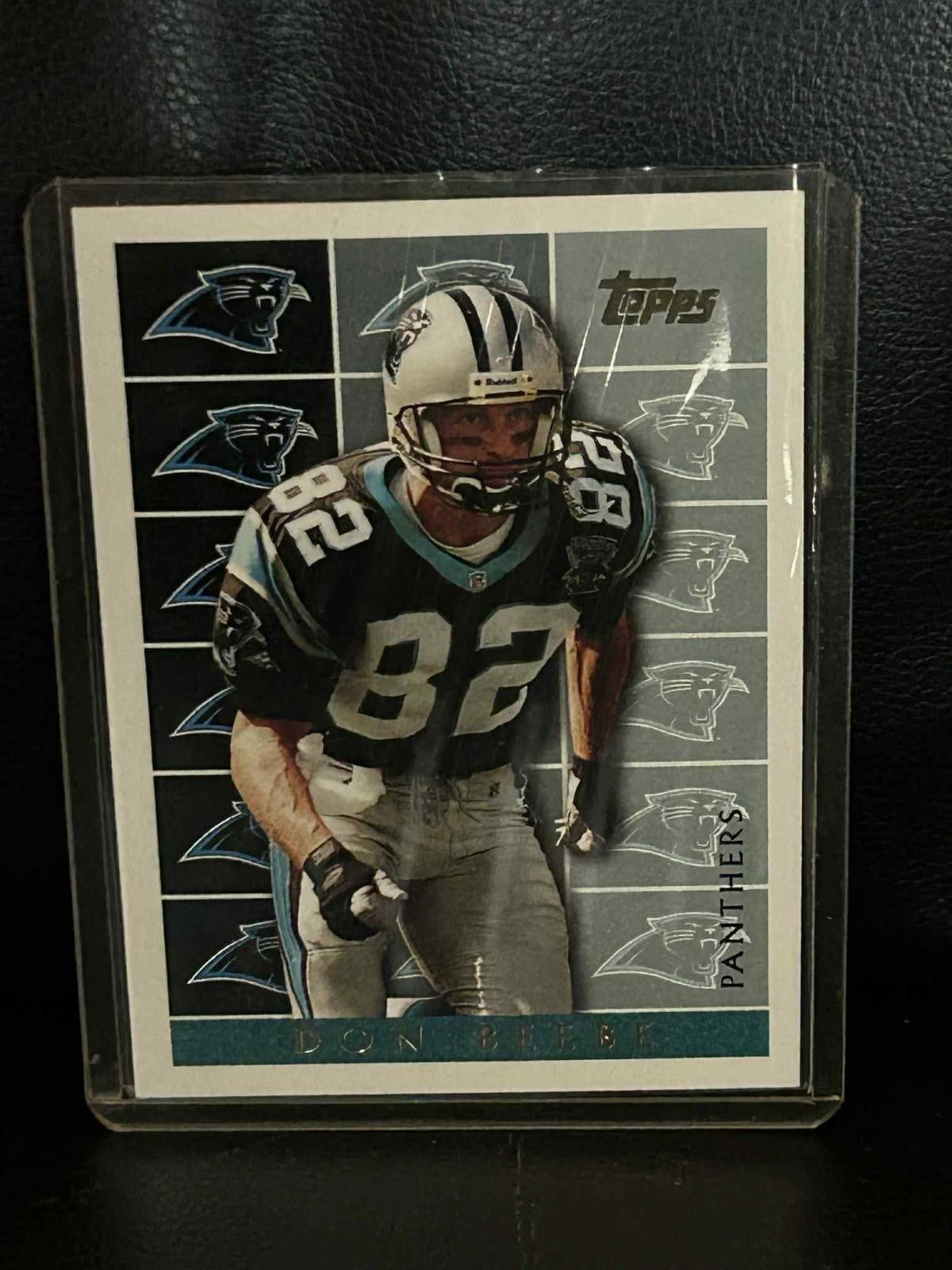 Don Beebe #448 | 1995 Topps 1995 Topps Football Leicht bespielte Sammelkarte