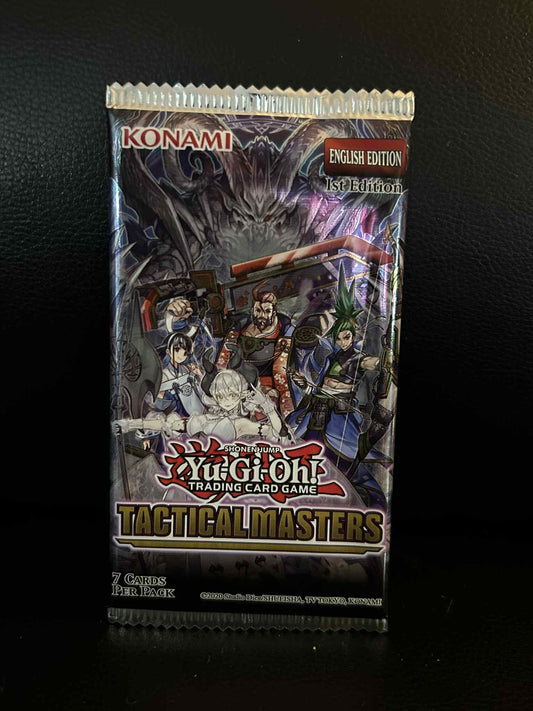 Tactical Masters 1st Edition Booster Pack Brand New Sealed Yu-Gi-Oh!