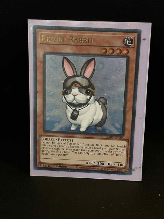 Rescue Rabbit - RA02-EN008 - Ultra Rare - 1st Edition 25th Anniversary Rarity Co