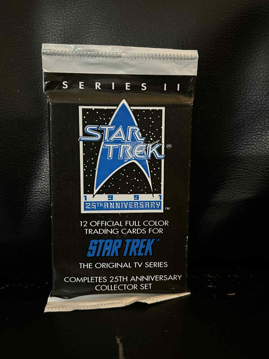 Original Series 25th Anniversary Series II Booster Pack Brand New Sealed Star Tr