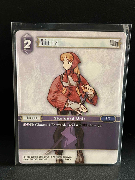 Ninja - 2-115C Opus 2 Final Fantasy Lightly Played