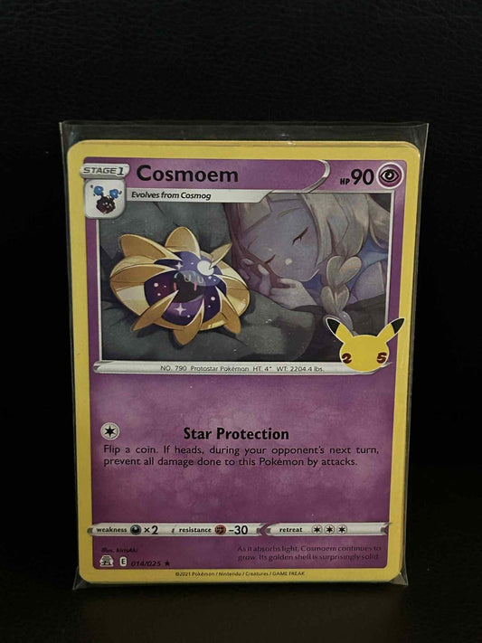 Cosmoem - 014/025 - Holo Rare Celebrations Pokemon Lightly Played, English