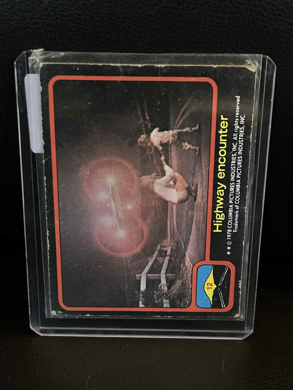 Highway Encounter #12 1978 Topps Close Encounters of the Third Kind Heavily Play Trading Card