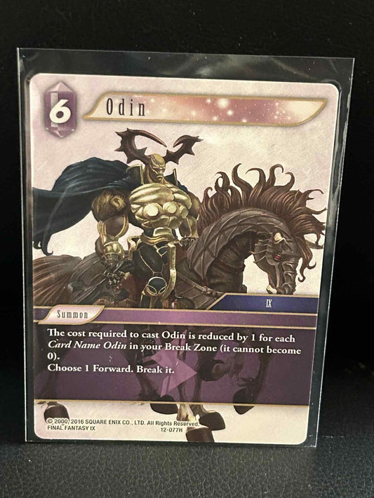 Odin - 12-077H Opus XII: Crystal Awakening Final Fantasy Lightly Played