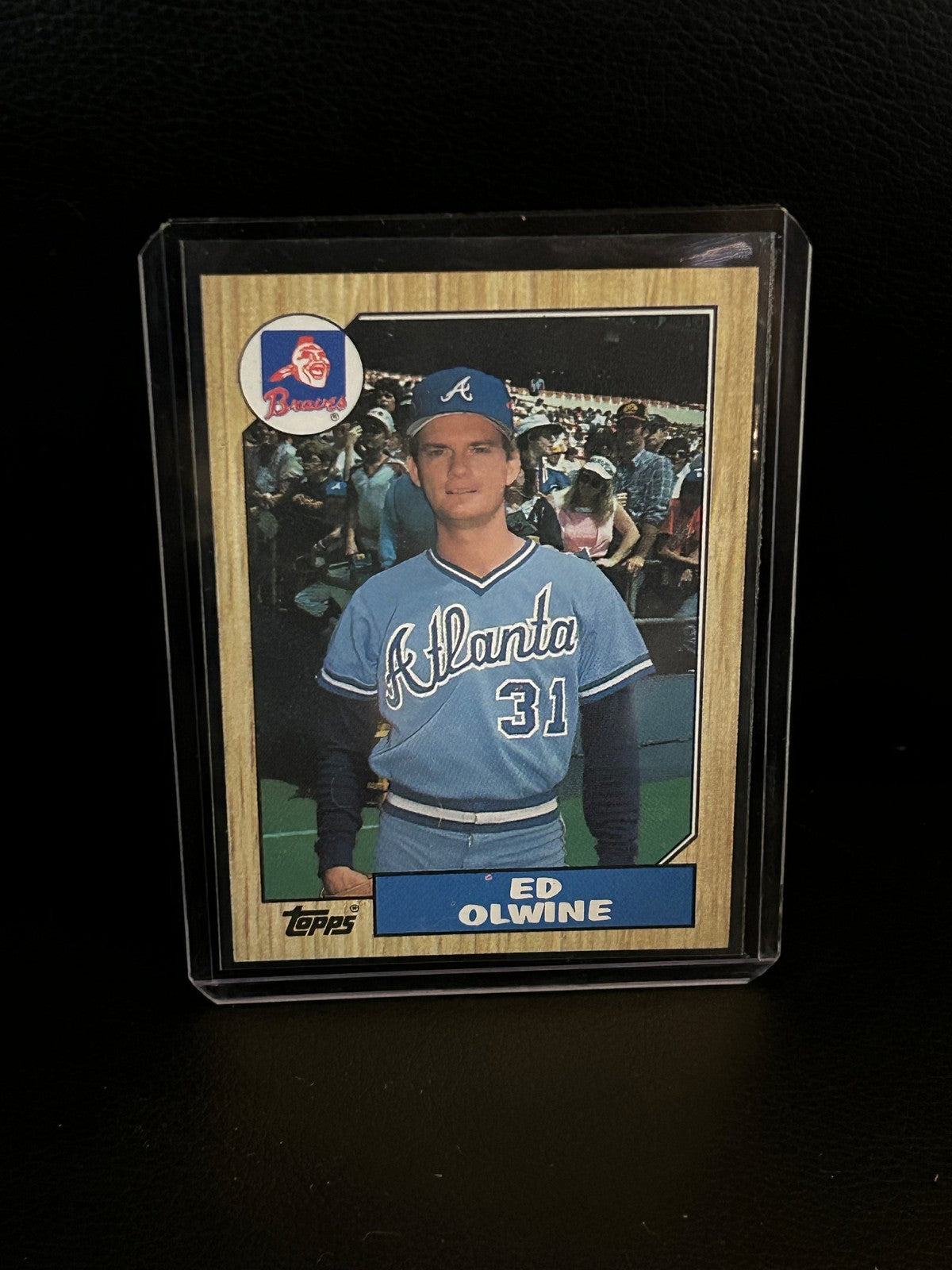 Ed Olwine #159 1987 Topps Baseball Moderately Played