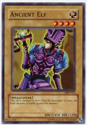 Ancient Elf - MRD-037 - Common - 1st Edition Metal Raiders Yu-Gi-Oh! Heavily Pla