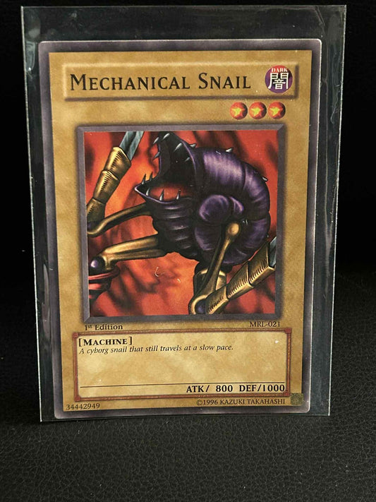 Mechanical Snail - MRL-021 - Common - 1st Edition Magic Ruler Yu-Gi-Oh! Moderate