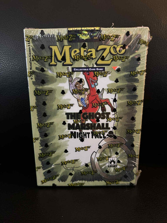 Nightfall Tribal Theme Deck: The Ghost Marshall - First Edition MetaZoo Brand Ne
