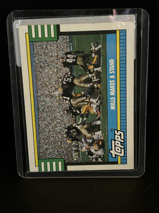 Sam Mills #525 | 1990 Topps Football