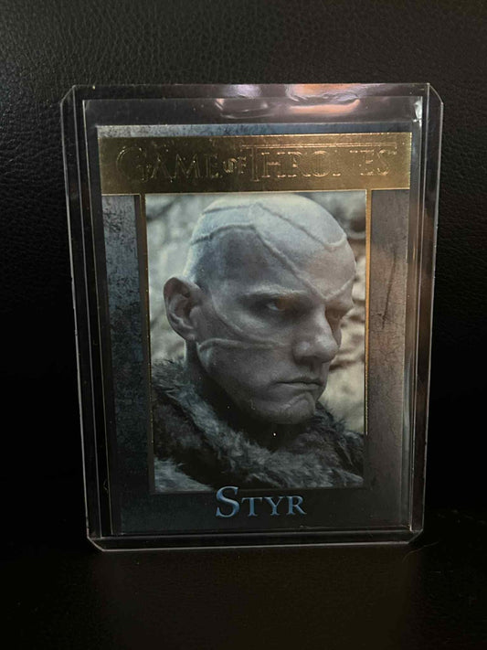 Styr [Gold] [076/150] #83 Season 4 A Game of Thrones Lightly Played