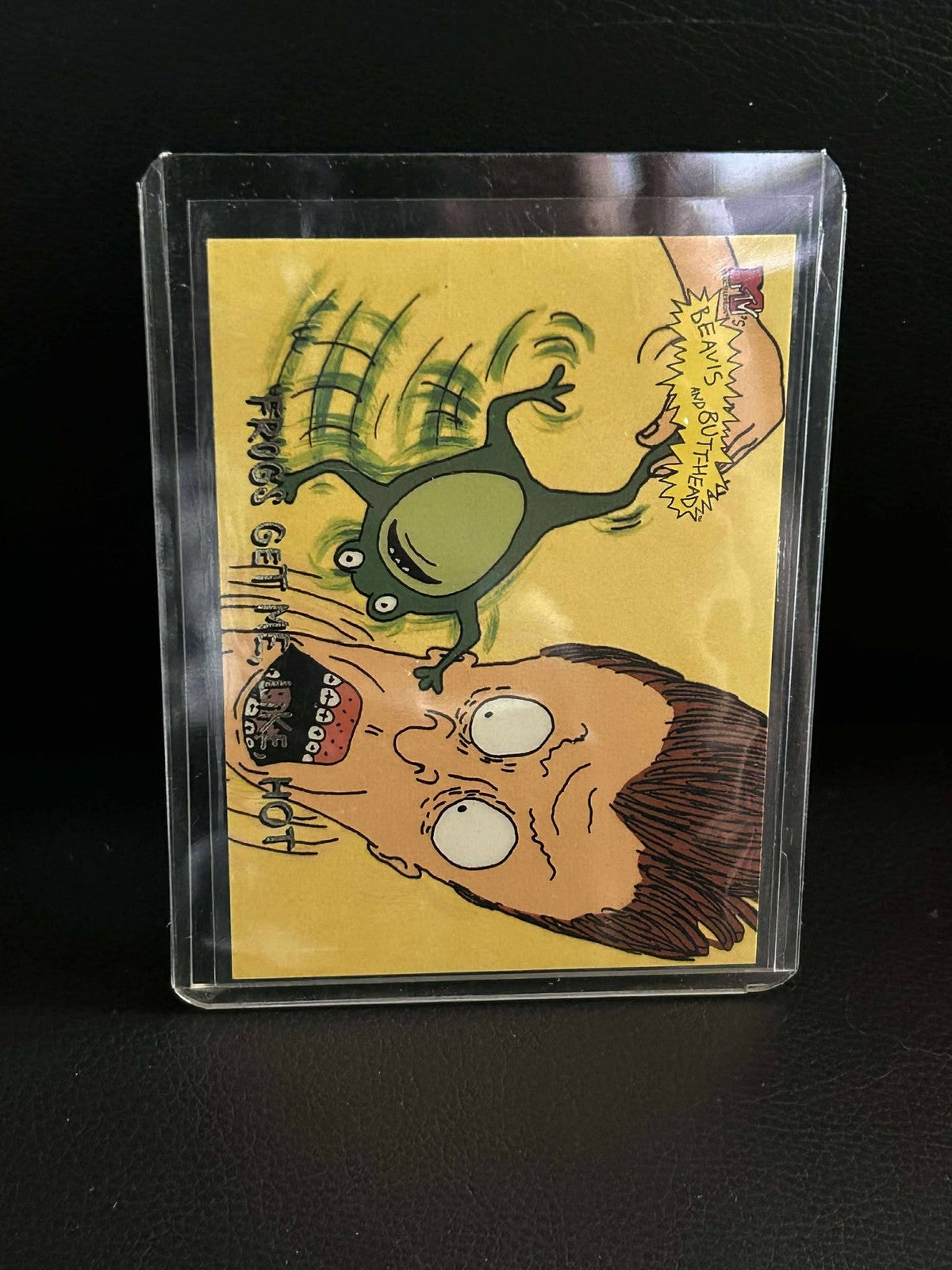 Frogs Get Me [#6904] 1994 Fleer Ultra Beavis & Butt-Head Leicht Bespielte Sammelkarte