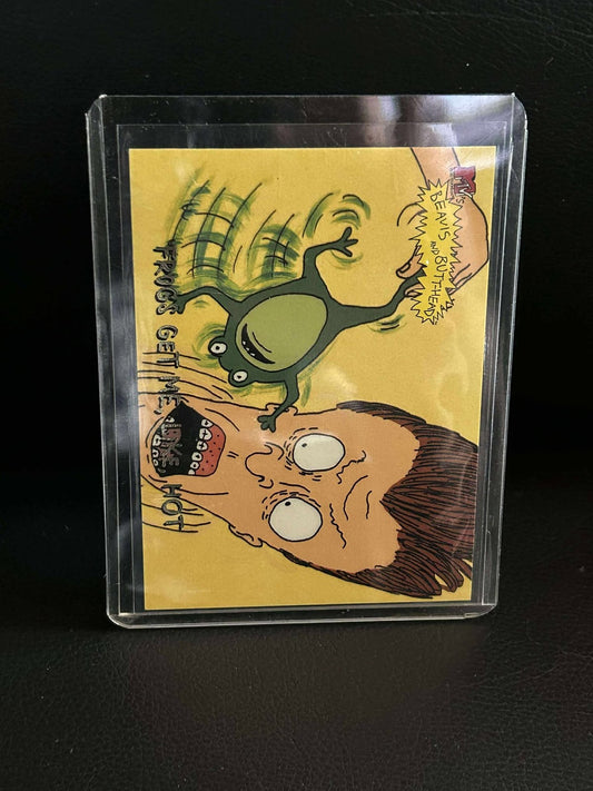 Frogs Get Me [#6904] 1994 Fleer Ultra Beavis & Butt-Head Lightly Played