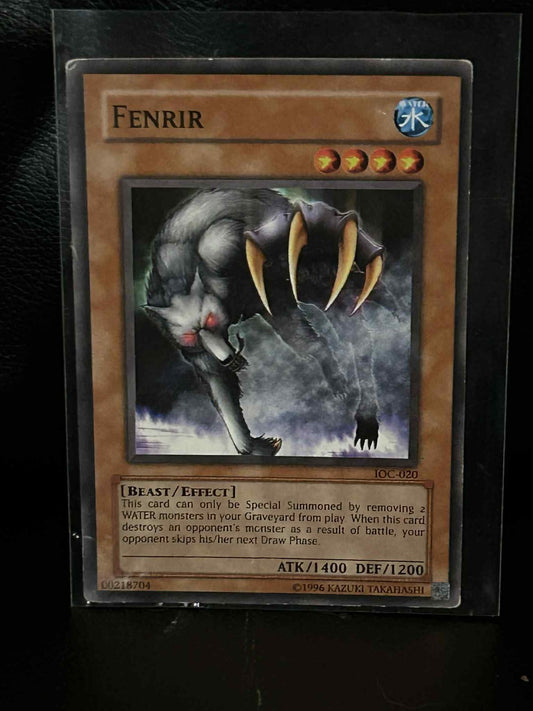 Fenrir - IOC-020 - Common - Unlimited Edition Invasion of Chaos Yu-Gi-Oh! Modera