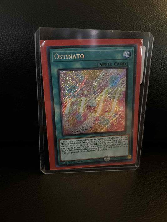Ostinato - RA03-EN064 - Secret Rare - 1st Edition Quarter Century Bonanza Yu-Gi-