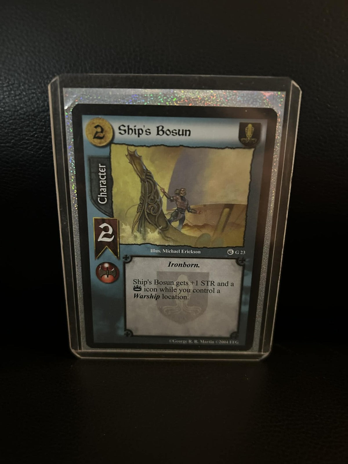 Ship's Bosun #G23 Ice & Fire Premium Starter A Game of Thrones Leicht bespielt