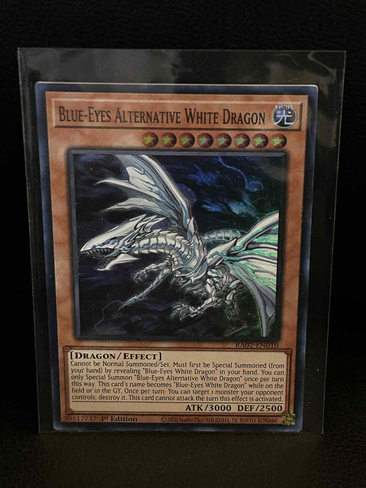 Blue-Eyes Alternative White Dragon - RA02-EN010 - Super Rare - 1st Edition 25th