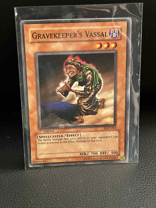 Gravekeeper's Vassal - PGD-063 - Common - 1st Edition Pharaonic Guardian Yu-Gi-O