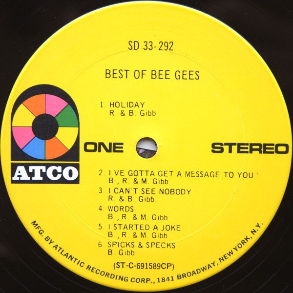 Bee Gees - Best Of Bee Gees (LP) (Sehr Gut (VG))