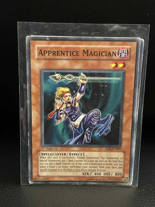 Apprentice Magician - SD6-EN007 - Common - 1st Edition Spellcaster's Judgment Yu