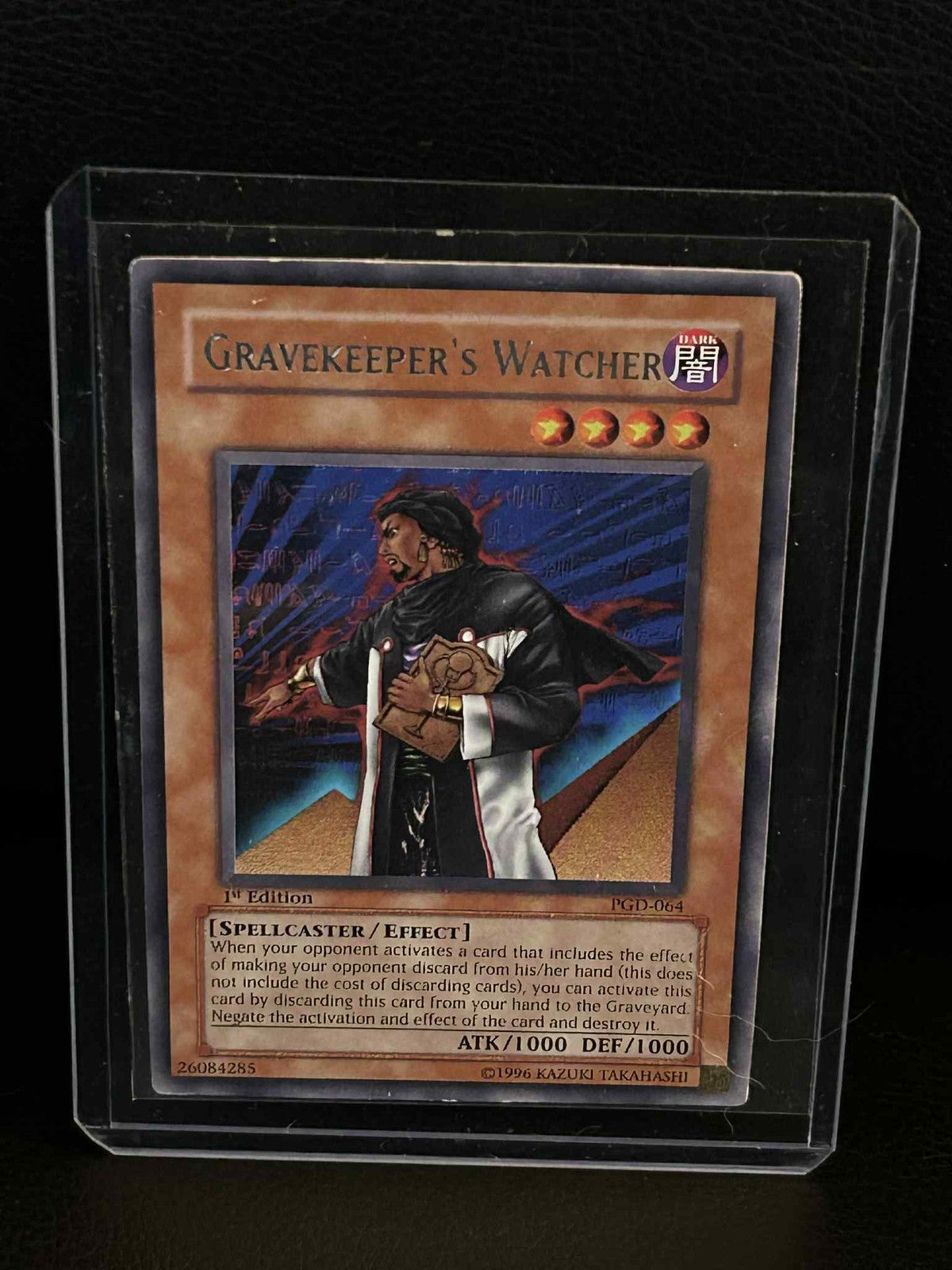 Gravekeeper's Watcher - PGD-064 - Rare - 1st Edition Pharaonic Guardian Yu-Gi-Oh
