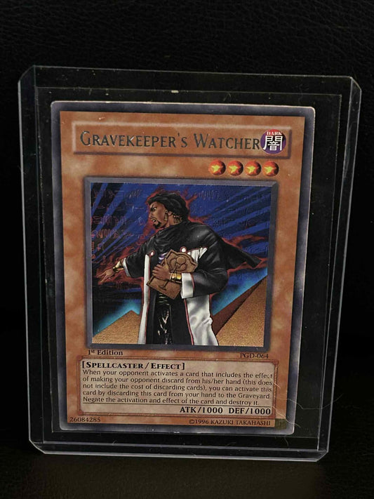 Gravekeeper's Watcher - PGD-064 - Rare - 1st Edition Pharaonic Guardian Yu-Gi-Oh
