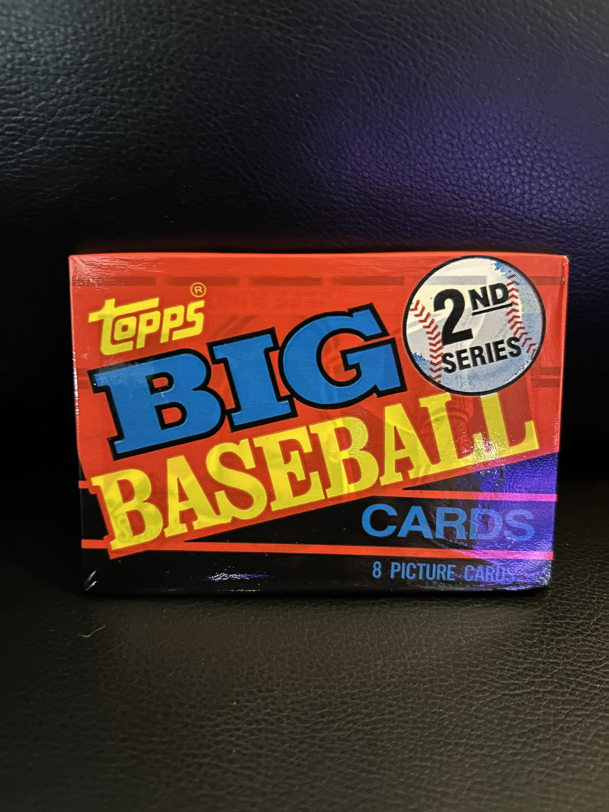 1990 Topps Big Baseball Cards 2nd Series Brandneu versiegelte Sammelkarte